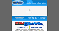 Desktop Screenshot of emjelectric.com